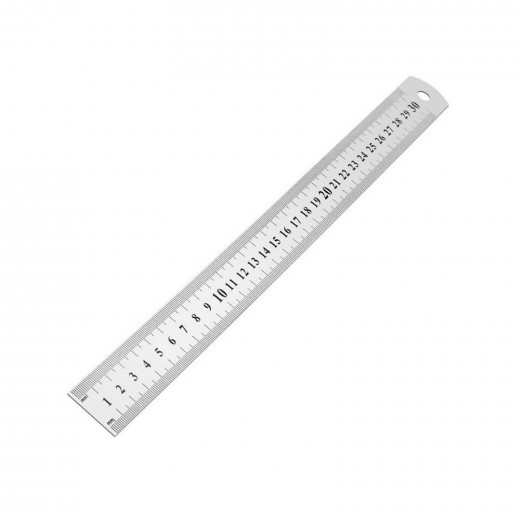 Metal Ruler 30cm | Army Stationary | Essentials |Frontline Military